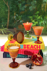 Sundae - Footed Candle | Pink | Berry Blonde