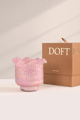 Flower Cut - Votive Candle | Pink | Lavender Breeze