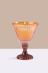 Sundae - Footed Candle | Amber | Salted Vanilla