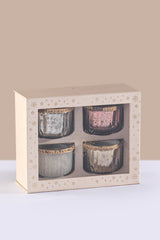 Gilded Votives - Gift Set | Golden Vanilla | Set of 4