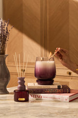 Cosmic Set - Candle (M) & Diffuser | Purple | Opulent Oud