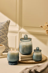 Cosmic Hues - Lid Jar Candle | Blue | Balmy Bergamot