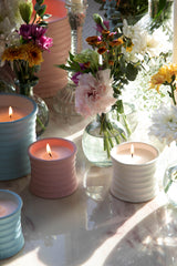 Daydream - Cylinder Candle | White | Gardenia Delight