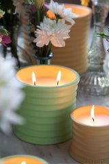 Daydream - Cylinder Candle | Green | Gardenia Delight