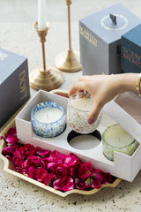 Monet's Garden - Votive Candle | Stunning Oud | Set Of 3
