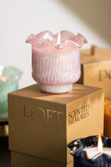 Flower Cut - Votive Candle | Pink | Lavender Breeze