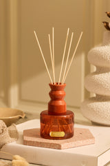 Cosmic Set - Candle (M) & Diffuser (M) & Diffuser | Orange | Summer Nectar