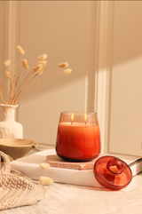 Cosmic Set - Candle (M) & Diffuser (M) & Diffuser | Orange | Summer Nectar