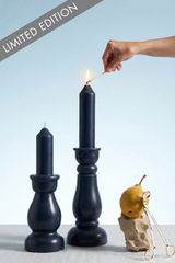 Blueberry Modern Pillar Candle