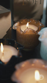 Flower Cut - Votive Candle | Pink | Lavender Breeze