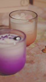 Wholesome Blessing Candle - Crystal Energy | Amethyst