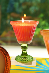 Sundae - Footed Candle | Pink | Berry Blonde