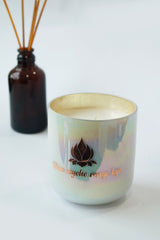 Buddhism Chant | U-Glass Candle | Flower Blossom
