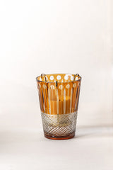 Royal - Hurricane Candle | Amber | White Amber & Tonka