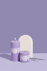Pillar Candle | Purple | Lavender Breeze