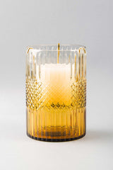 Royal Cut - Glass Hurricane | Amber | Palatial Patchouli