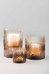 Royal - Hurricane Candle | Onyx | Palatial Patchouli