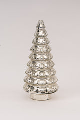 Led Fitted Glass - Christmas Tree | Silver