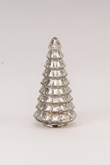 Led Fitted Glass - Christmas Tree | Silver