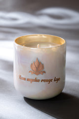 Buddhism Chant | U-Glass Candle | Flower Blossom