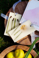 Lemon Grass and Clove - Wax Tablets | Set of 2